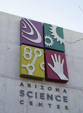 AZ Science Center Sign