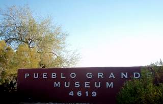 Pueblo Grande Museum Sign