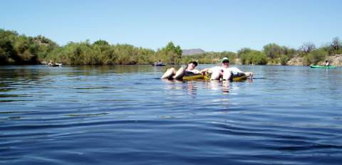 Salt River Tubing Arizona = FUN!