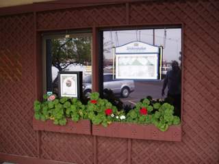 Bavarian Point Restaurant flower box