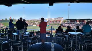 Sloan Park deck seating