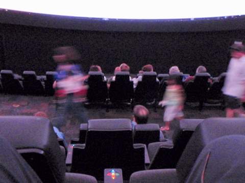 Planetarium Interior from the top row