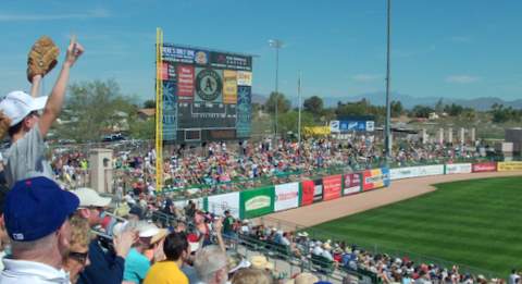 Left Field lawn chair berm