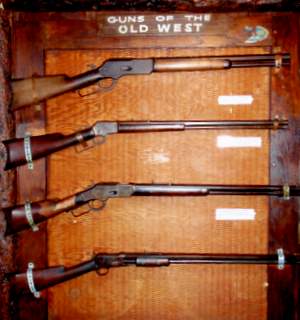 Monti's Historical Rifles display